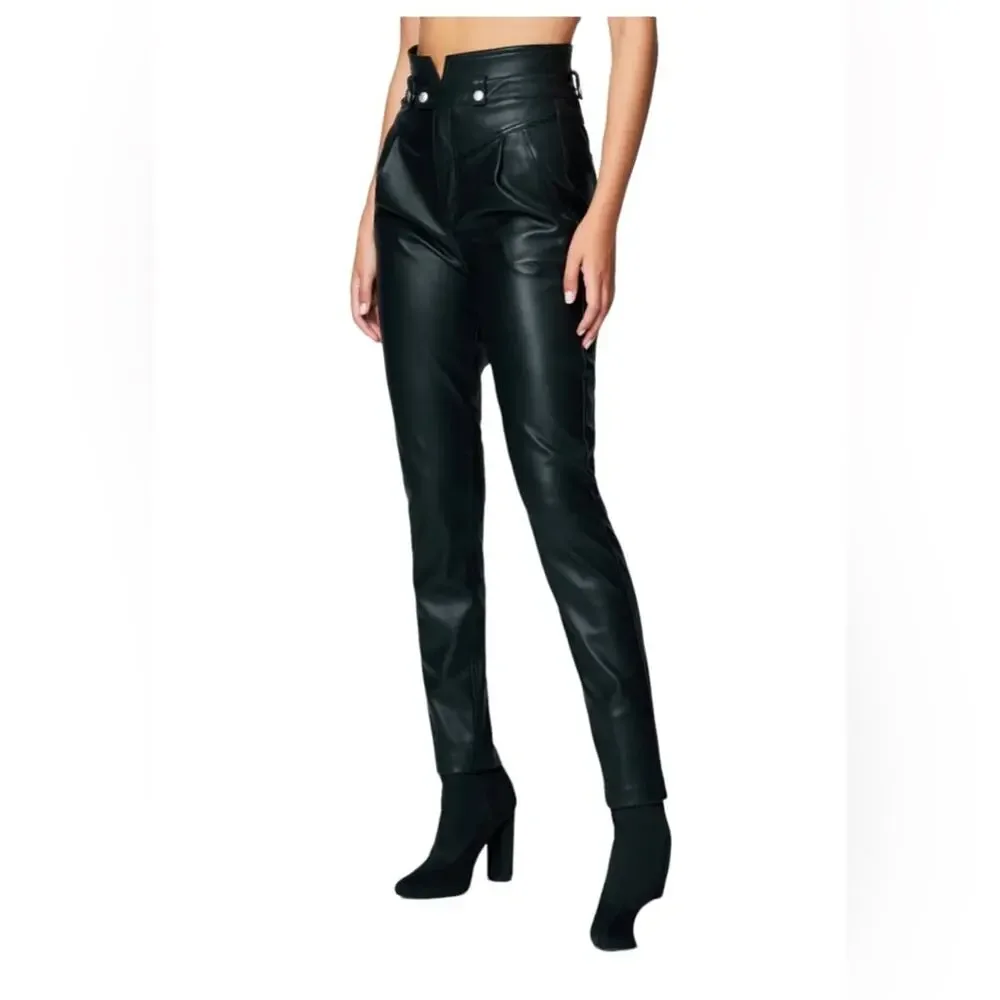 NWT! Blank NYC Suspicious Mind Black Pant - Size 26 - Picture 3 of 10
